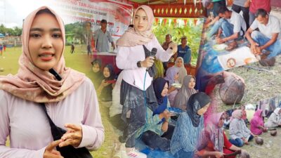 Begini Kemeriahan Sambut HUT RI ke-78 di Tanjong Bungong Aceh Barat