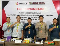 Timsel Umumkan Enam Calon Anggota Panwaslu Yang Lulus Seleksi Wawancara dan Kesehatan