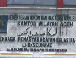 Ratusan Napi Lapas Lhokseumawe Diusulkan Dapat Remisi Kemerdekaan RI