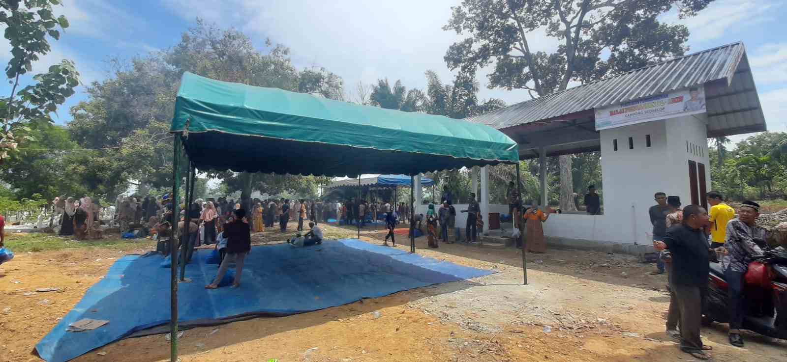 Peringati Haul Kuburan Teungku Agam, Masyarakat Gelar Kenduri dan Do'a Bersama