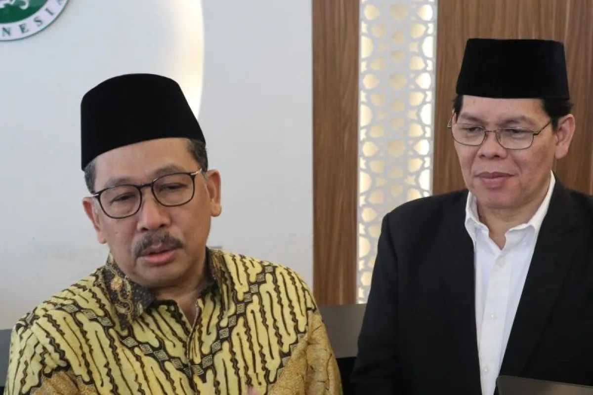 sekjend mui dan wakil ketua mui