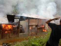 Satu Unit Rumah Warga di Aceh Timur Ludes Terbakar