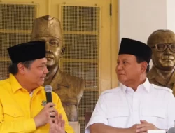Airlangga Hartarto Diusulkan Jadi Cawapres Prabowo Subianto