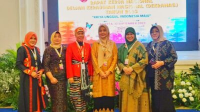 Ketua Dekranasda Aceh Hadiri Rakernas Dewan Kerajinan Nasional Tahun 2023