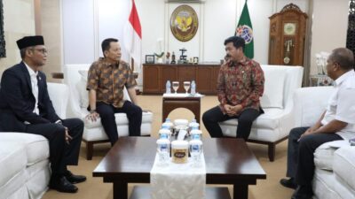 Jumpai Menteri ATR/BPN, Penjabat Gubernur Minta Selesaikan Hak Lahan Eks Kombatan GAM