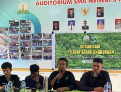 Yayasan Apel Green Aceh Gelar Pendidikan Lingkungan di SMAN 3 Kuala