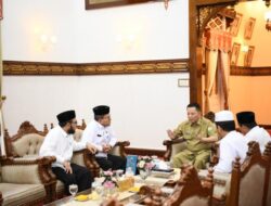 Bicara Isu Keagamaan, Kakanwil Aceh Temui Pj Gubernur