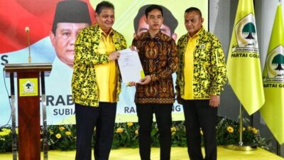 Golkar Sepakat Usul Gibran Jadi Cawapres Prabowo