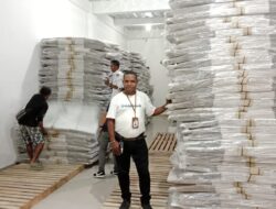 KPUD Mimika Terima Ribuan Kotak Suara Pemilu 2024