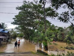 Curah Hujan Tinggi, Puluhan Rumah di Desa Ganting Terendam Banjir