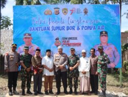 Resmikan Sumur Bor, Ini Pesan Kapolda Aceh