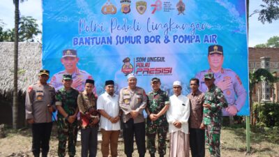 Resmikan Sumur Bor, Ini Pesan Kapolda Aceh