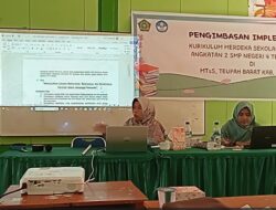 Sekolah Penggerak Simeulue Gelar Pengimbasan IKM ke Sejumlah Sekolah