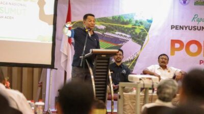 Gelar Rapat Koordinasi dan Bimbingan Teknis, PB PON Aceh Bahas Master Plan