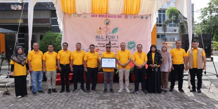 Peringati World Rabies Day 2023, Disnak Aceh Gelar Vaksinasi Gratis