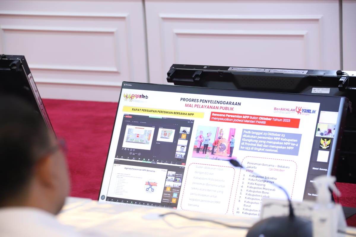 Rapat Progres Kinerja Kementerian PANRB 3