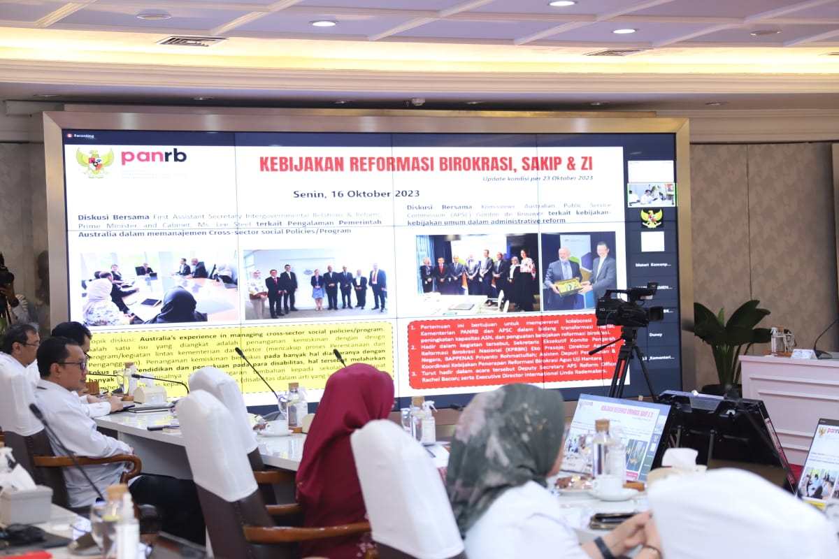 Rapat Progres Kinerja Kementerian PANRB 7