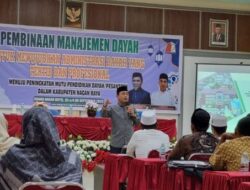 DSI dan PD Nagan Raya Gelar Pelatihan Manajemen Dayah, Ini Kata Musmulyadi