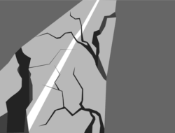 Jalan Rusak Dilalui Alat Berat, Warga Teupah Selatan Menjerit