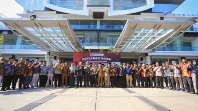 Pemko Banda Aceh Deklarasi Damai Pilchiksung Serentak 2023