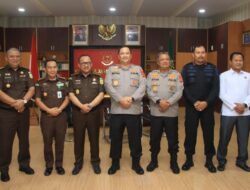 Sambangi Kajati, Kapolda Aceh Bahas Soal Penegakan Hukum Humanis