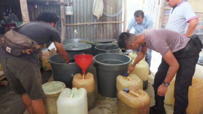 polisi-temukan-gudang-oplosan-bbm-pertalite