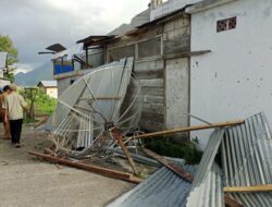 Sejumlah Rumah Warga di Aceh Tengah Rusak Diterjang Puting Beliung