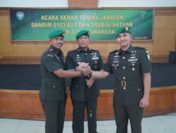Letkol Kav Makhyar Resmi Jabat Dandim Aceh Utara