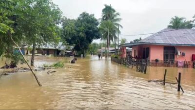 tujung-gampong-di-aceh-timur-terendam-banjir