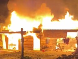Ditinggal Pemilik, Satu Rumah di Bener Meriah Ludes Terbakar