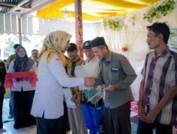 Warga Transmigrasi di Nagan Raya Terima 319 Sertifikat Tanah