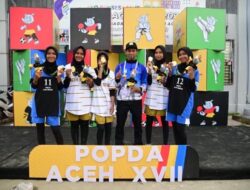 Sepak Takraw Putri Aceh Besar Raih Medali Emas