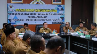Penjabat Bupati Aceh Barat Paparkan Program Unggulan ke Kemendagri