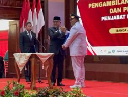 Teuku Reza Fahlevi Resmi Dilantik sebagai Penjabat Bupati Simeulue