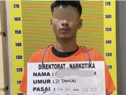 Nekat Bawa Sabu, Pemuda Asal Aceh Ditangkap di Bandara Kualanamu