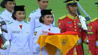 Upacara Peringatan Detik-Detik Proklamasi Diselenggarakan di IKN