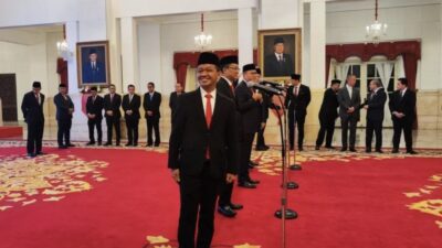 Bahlil Lahadalia Dilantik Jadi Menteri ESDM