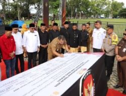 Pj Bupati Aceh Besar Ajak Peserta Pemilu Cerdas Berdemokrasi