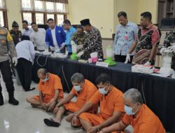 Polres Langsa Musnahkan 1.586,60 Gram Sabu-sabu