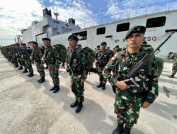 450 Prajurit Yonif RK 111 Karma Bakti Tiba di Aceh, Pangdam: Kita Lahir dari Rakyat dan Bekerja untuk Rakyat