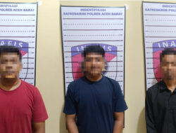 Polisi Bekuk Tiga Pemain Judi Online di Aceh Barat
