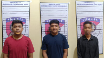 20241031 polisi bekuk tiga pemain judi online di aceh barat 1