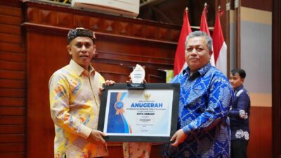Sabang Raih Penghargaan Keterbukaan Informasi Publik 2024