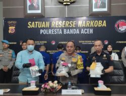 Warga Aceh Besar Bawa Kabur 5 Kilogram Sabu Milik Bandar akibat Tak Sesuai Bayaran