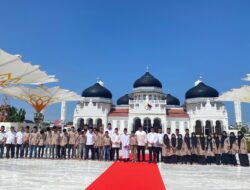 Pemanfaatan Kembali Payung Masjid Baiturrahman Diresmikan, Anggaran Rehabilitasi Capai 25 Miliar