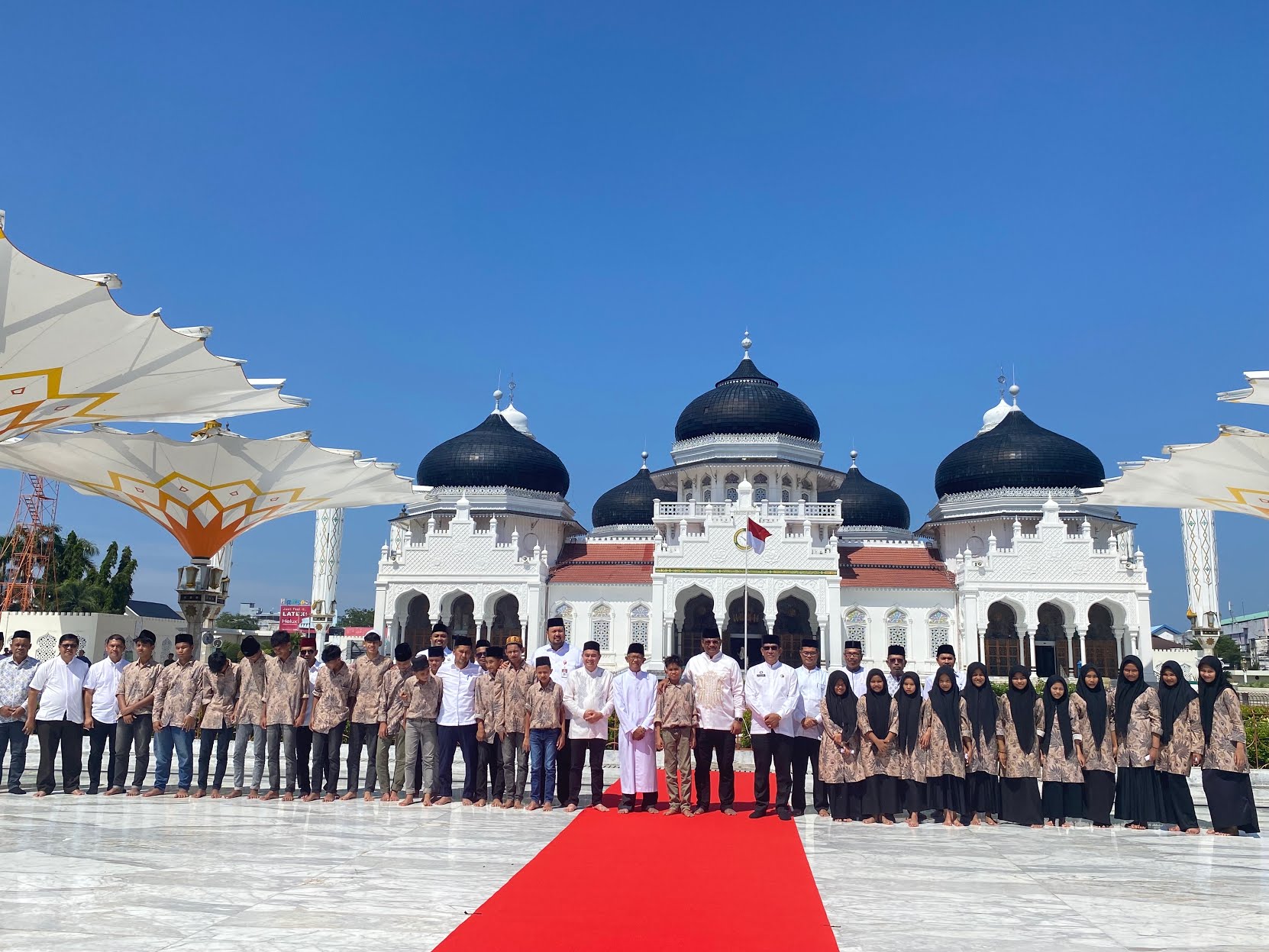 Pemanfaatan Kembali Payung Masjid Baiturrahman Diresmikan, Anggaran Rehabilitasi Capai 25 Miliar 1 20250131 img 0462