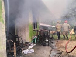 Satu Unit Rumah Warga Terbakar di Aceh Besar