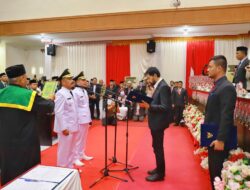 Sarjani Abdullah-Alzaizi Resmi Dilantik Jadi Bupati dan Wakil Bupati Pidie