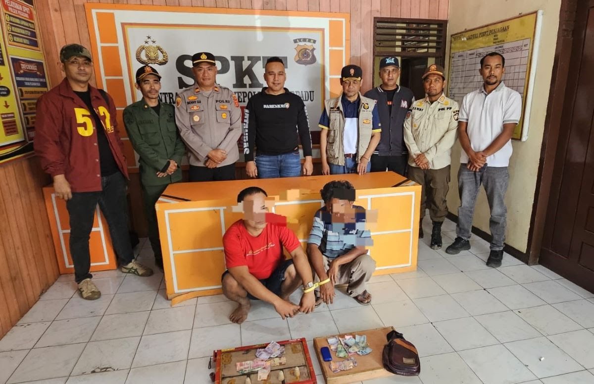 20250224 terduga bandar judi dimana bola