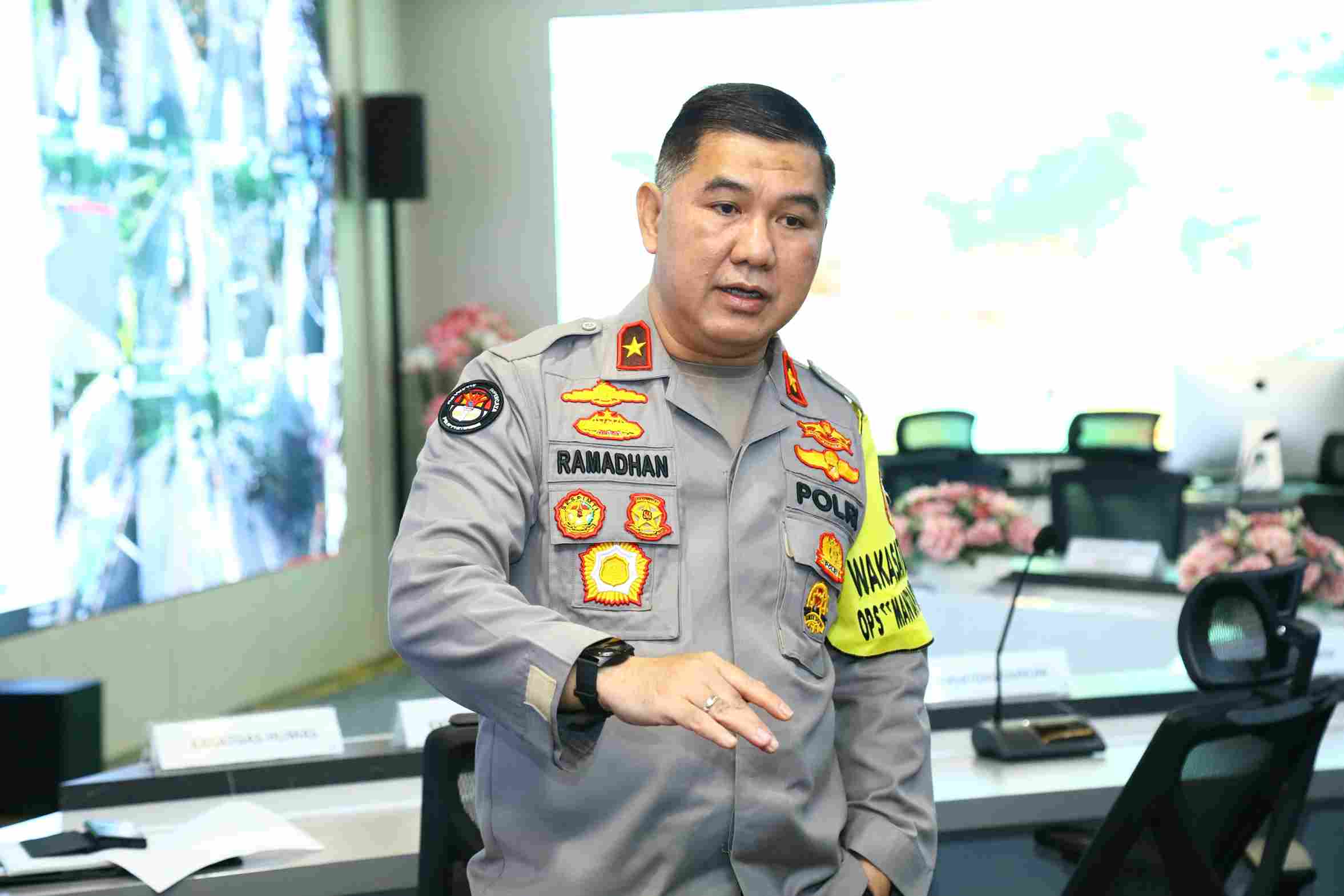Polri Gelar Pelatihan Olah Strategi Operasi Mantap Brata 1 Ahmad Ramadhan